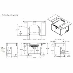 Evo 10-0055-10-0053-30 Affinity 30G Series Flat Top Gas Grill On Cart 12 Evo 10-0055-10-0053-30 Affinity 30G Series Flat Top Gas Grill On Cart -KICKASS GRILLS Sales 10 0053 30 spec a 04 21