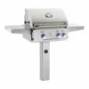 American Outdoor Grill 24 Inch Gas Grill On In-Ground Post -KICKASS GRILLS Sales 24ngl l series in ground post mount grill a 03 20