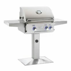 American Outdoor Grill 24 Inch Gas Grill On Pedestal