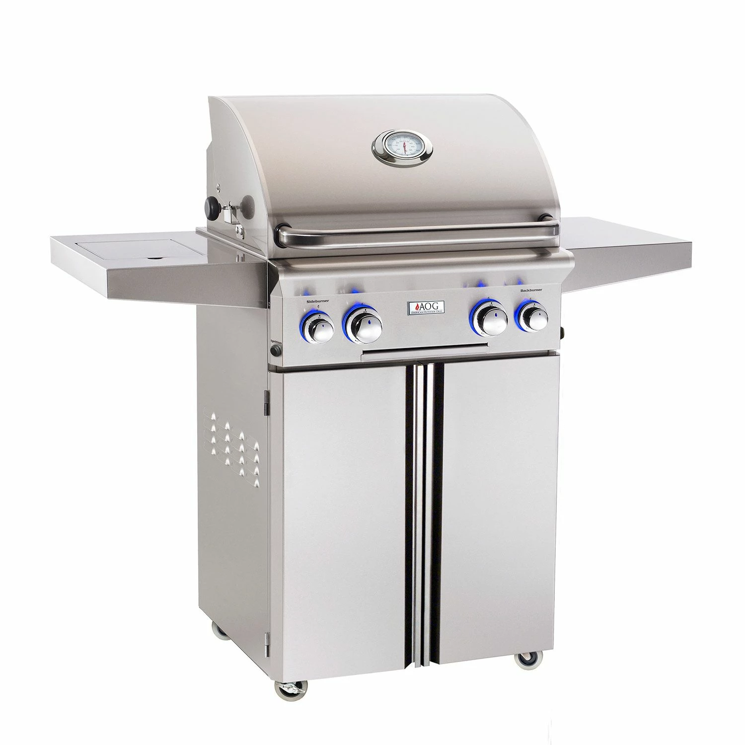 American Outdoor Grill 24 Inch Gas Grill On Cart 3 American Outdoor Grill 24 Inch Gas Grill On Cart
