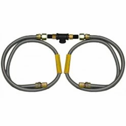 Fire Magic 3021 Grill And Side Burner Built-In Connector Package, Natural Gas