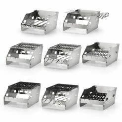 Napoleon 71302 Small Side Burner Windshield And Skewer Rack -KICKASS GRILLS Sales 71302 b 06 22