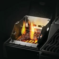 Napoleon 71302 Small Side Burner Windshield And Skewer Rack -KICKASS GRILLS Sales 71302 e 06 22