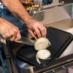 Saber A00AA7018 Stainless Steel Roasting Pan With Cutting Board -KICKASS GRILLS Sales a00aa7018 ls a 02 20