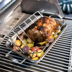 Saber A00AA7318 Stainless Steel Roast And Rib Rack -KICKASS GRILLS Sales a00aa7318 ls c 02 20