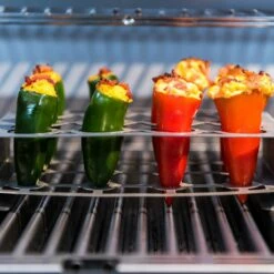 Saber A00AA7418 Stainless Steel Double Pepper Roaster -KICKASS GRILLS Sales a00aa7418 ls a 02 20