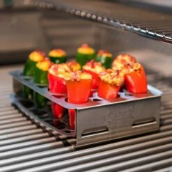Saber A00AA7418 Stainless Steel Double Pepper Roaster -KICKASS GRILLS Sales a00aa7418 ls b 02 20
