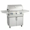 Fire Magic A540s Aurora Gas Grill On Cart With Single Side Burner -KICKASS GRILLS Sales a540s 01 20
