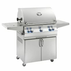 Fire Magic A660s Aurora Gas Grill On Cart With Single Side Burner