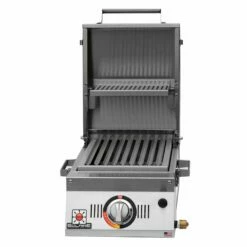 Solaire AA12A AllAbout Single Burner Infrared Portable Grill With Warming Rack