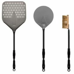 Alfa AC-3PSET36 36-Inch Medium Pizza Peel, Turner, And Brush