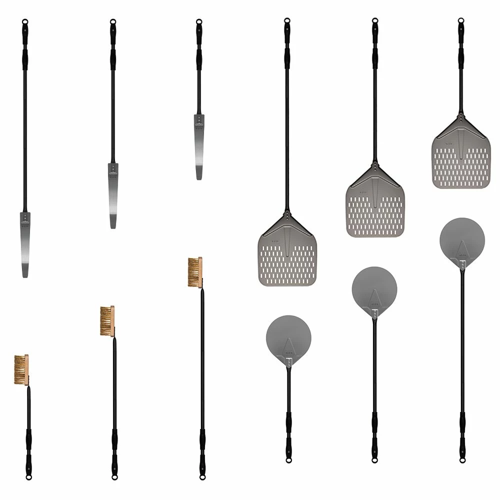 Alfa AC-4PSET48 48-Inch Large Pizza Peel, Turner, Brush, And Rake 4 Alfa AC-4PSET48 48-Inch Large Pizza Peel, Turner, Brush, And Rake - Image 2