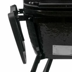 Primo CXLC Extra Large Oval Ceramic Charcoal All-In-One Kamado Grill Head On Wheeled Cradle 11 Primo CXLC Extra Large Oval Ceramic Charcoal All-In-One Kamado Grill Head On Wheeled Cradle -KICKASS GRILLS Sales aio side shelf folded 01 20 2
