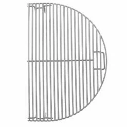 Primo CJRH-614 Junior Oval Ceramic Charcoal Kamado Grill On Cypress Countertop Table -KICKASS GRILLS Sales aio ss grate c 06 22 1