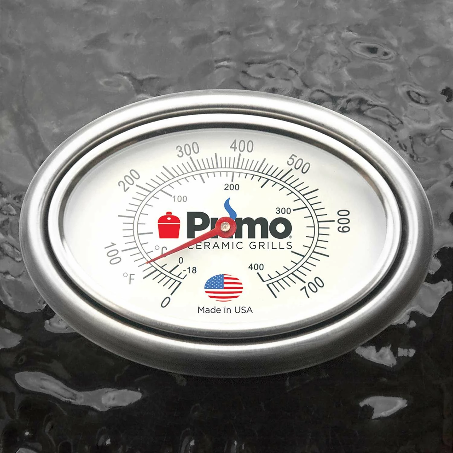 Primo CXLC Extra Large Oval Ceramic Charcoal All-In-One Kamado Grill Head On Wheeled Cradle 8 Primo CXLC Extra Large Oval Ceramic Charcoal All-In-One Kamado Grill Head On Wheeled Cradle - Image 6