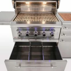 American Made Grills CART-AMG36 Freestanding Cart For 36-Inch Encore & Muscle Grills -KICKASS GRILLS Sales amg cart drawer b 01 20