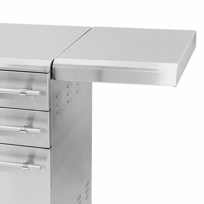 American Made Grills AMG-CSR Stainless Steel Grill Cart Side Shelf 3 American Made Grills AMG-CSR Stainless Steel Grill Cart Side Shelf