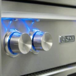 Lynx L30AG-LMKC54 Asado Gas Grill On Mobile Kitchen Cart, 30-Inch 11 Lynx L30AG-LMKC54 Asado Gas Grill On Mobile Kitchen Cart, 30-Inch -KICKASS GRILLS Sales backlit knobs 2