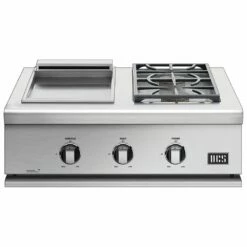 DCS BFGC-30BGD Series 7 30-Inch Built-In Dual Side Burner And Griddle -KICKASS GRILLS Sales bfgc 30bgd n a 05 23 1