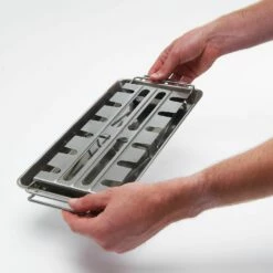 Broil King 64152 Stainless Steel Wing Rack And Pan 10 Broil King 64152 Stainless Steel Wing Rack And Pan -KICKASS GRILLS Sales bk 64152 action a 06 20