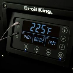 Broil King 494051 Crown Pellet 500 Smoker And Grill 11 Broil King 494051 Crown Pellet 500 Smoker And Grill -KICKASS GRILLS Sales bk baron pellet controlpanel smoke a 06 20 1