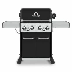 Broil King BR-490 Baron 490 Pro 4-Burner Gas Grill With Rotisserie And Side Burner, 57-Inches