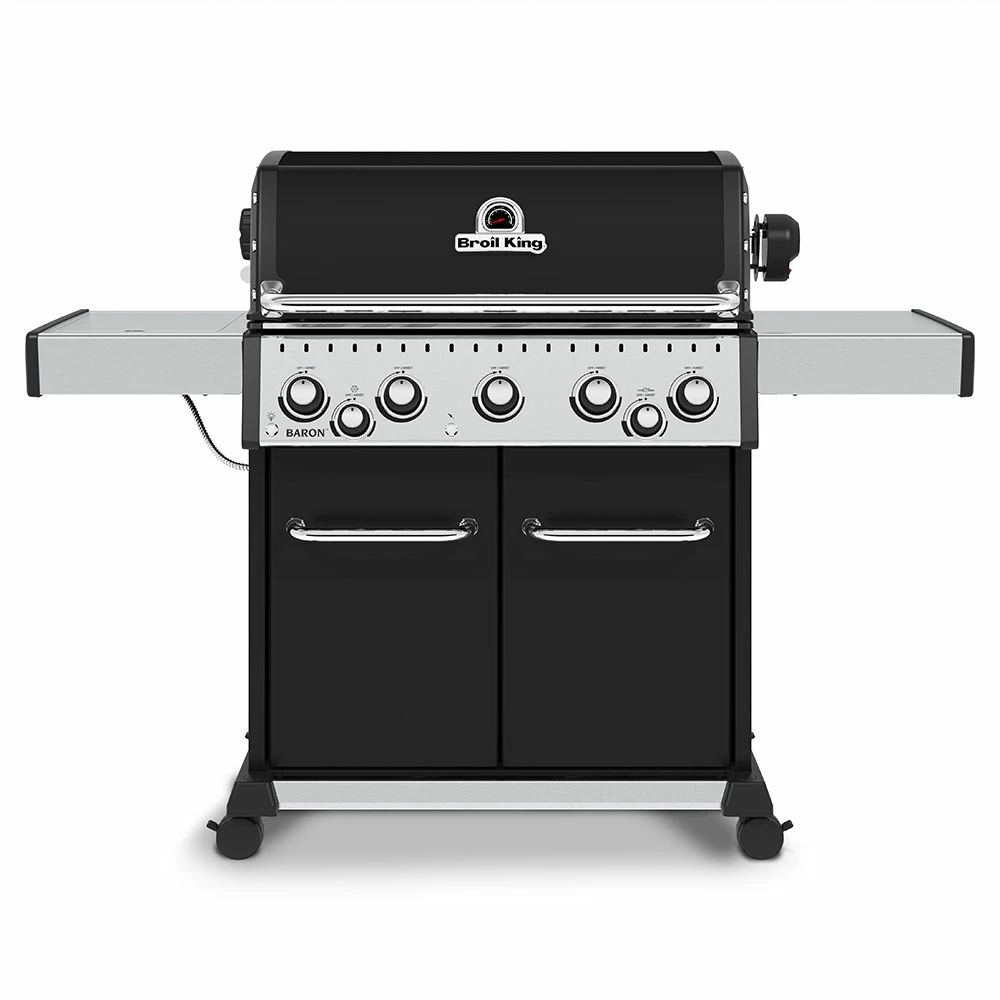 Broil King BR-590 Baron 590 Pro Stainless Steel 5-Burner Gas Grill With Rotisserie And Side Burner, 63-Inches 3 Broil King BR-590 Baron 590 Pro Stainless Steel 5-Burner Gas Grill With Rotisserie And Side Burner, 63-Inches