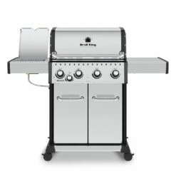 Broil King BR-S440 Baron S440 Pro Stainless Steel Infrared 4-Burner Gas Grill With Side Burner, 57-Inches -KICKASS GRILLS Sales bk br s440 pro ir c 03 21