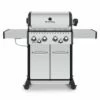 Broil King BR-S490 Baron S490 Pro Stainless Steel Infrared 4-Burner Gas Grill With Rotisserie And Side Burner, 57-Inches -KICKASS GRILLS Sales bk br s490 pro ir b 03 21