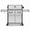 Broil King BR-S590 Baron S590 Pro Stainless Steel Infrared 5-Burner Gas Grill With Rotisserie And Side Burner, 63-Inches -KICKASS GRILLS Sales bk br s590 pro a 03 21