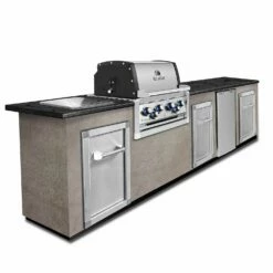 Broil King IMP-490BI Imperial 490 4-Burner Built-In Grill With Side Burner, 26-Inches -KICKASS GRILLS Sales bk builtin imperial490 c 06 20