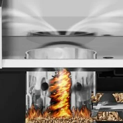 Broil King 494051 Crown Pellet 500 Smoker And Grill 13 Broil King 494051 Crown Pellet 500 Smoker And Grill -KICKASS GRILLS Sales bk pellet 3 in ss burn pot a 06 20 1