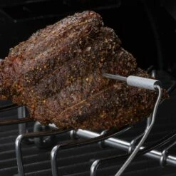 Broil King 494051 Crown Pellet 500 Smoker And Grill 12 Broil King 494051 Crown Pellet 500 Smoker And Grill -KICKASS GRILLS Sales bk pellet meat probe a 06 20 1