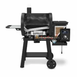Broil King 495051 Regal Pellet 400 Smoker And Grill -KICKASS GRILLS Sales bk regalpellet695 cutaway a 06 20