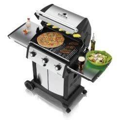 Broil King SIG-320 Signet 320 3-Burner Grill On 2-Wheel Cart, 25.5-Inches -KICKASS GRILLS Sales bk signet320 c 06 20