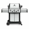 Broil King SIG-390 Signet 390 3-Burner Grill On 2-Wheel Cart With Side Burner, 25.5-Inches -KICKASS GRILLS Sales bk signet390 a 06 20