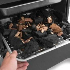 Broil King SMK-VERT Smoke Vertical Gas Smoker, 15-Inches -KICKASS GRILLS Sales bk smokeverticalcharcoal charcoal tray b 06 20