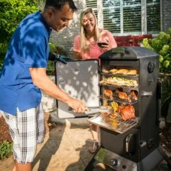 Broil King SMK-VERT Smoke Vertical Gas Smoker, 15-Inches -KICKASS GRILLS Sales bk smokeverticalpropane ls a 06 20