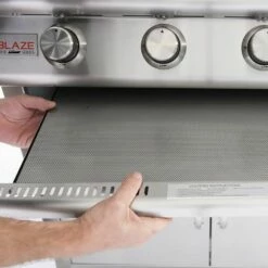 Blaze BLZ-5-DPFG Drip Tray Flame Guard For 5-Burner Traditional Or LTE Gas Grill -KICKASS GRILLS Sales blz 3 dpfg b 01 21 1