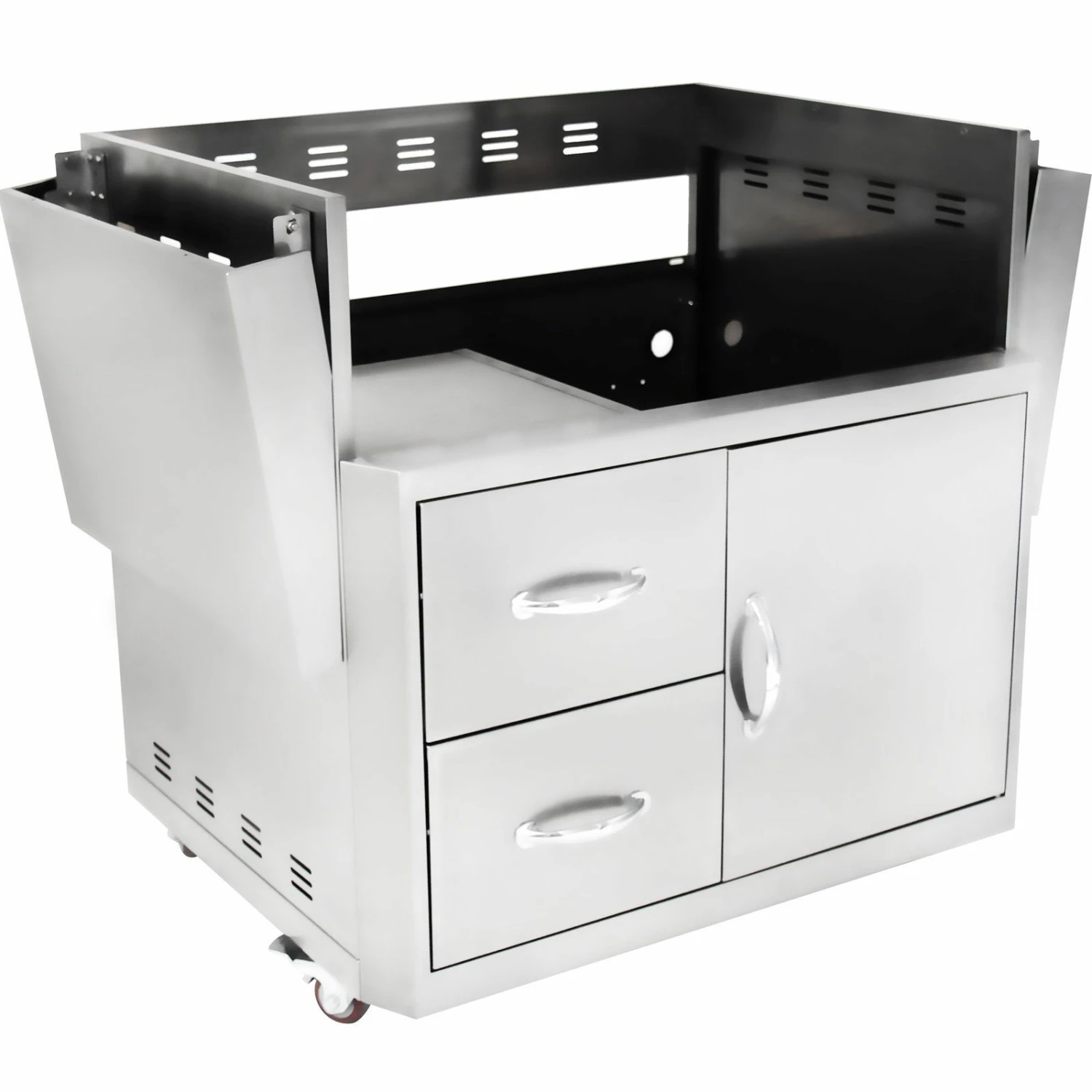 Blaze BLZ-3PRO-CART Grill Cart For 3-Burner Grill, Cart Only 3 Blaze BLZ-3PRO-CART Grill Cart For 3-Burner Grill, Cart Only