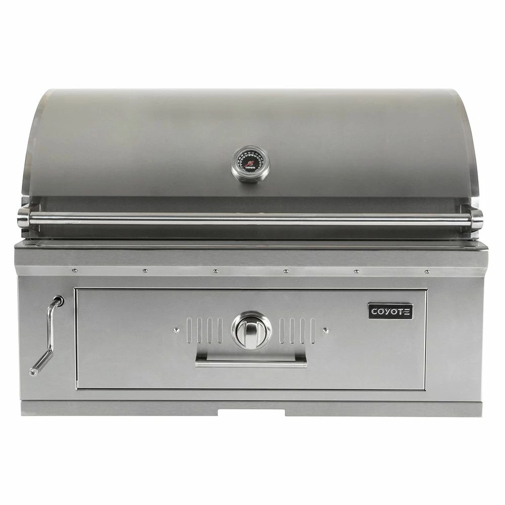 Coyote Stainless Steel Built-In Charcoal Grill, 36-Inch (C1CH36) 3 Coyote Stainless Steel Built-In Charcoal Grill, 36-Inch (C1CH36)