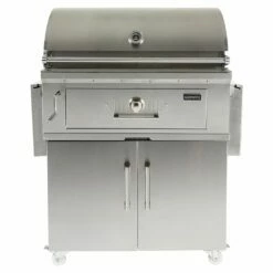 Coyote Stainless Steel Freestanding Charcoal Grill, 36-Inch (C1CH36-C1CH36CT)