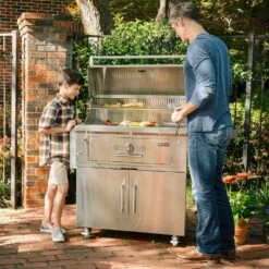 Coyote Stainless Steel Charcoal Grill Cart, 36-Inch (C1CH36CT) -KICKASS GRILLS Sales c1ch36ct e 07 21