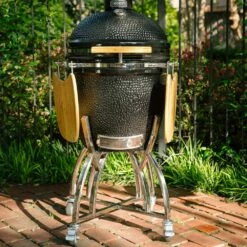 Coyote Asado Stand With Side Shelves (C1CHCS-CT) -KICKASS GRILLS Sales c1chcs ct c 07 21