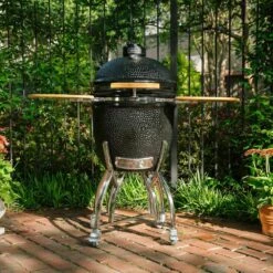 Coyote Asado Stand With Side Shelves (C1CHCS-CT) -KICKASS GRILLS Sales c1chcs ct d 07 21