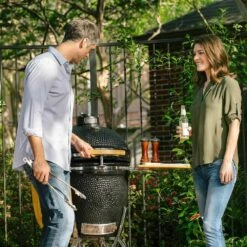 Coyote Asado Stand With Side Shelves (C1CHCS-CT) -KICKASS GRILLS Sales c1chcs ct f 07 21