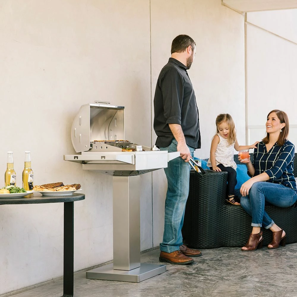 Coyote Stainless Steel Electric Grill Pedestal, 35.5-Inch (C1ELCT21) 5 Coyote Stainless Steel Electric Grill Pedestal, 35.5-Inch (C1ELCT21) - Image 3