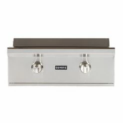 Coyote Stainless Steel Built-In Flat Top Gas Griddle, 30-Inch (C1FTG30)
