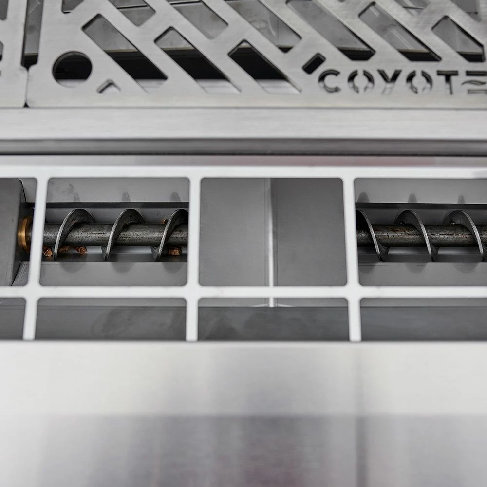 Coyote Stainless Steel Built-In Pellet Grill, 36-Inch (C1P36) 7 Coyote Stainless Steel Built-In Pellet Grill, 36-Inch (C1P36) - Image 5