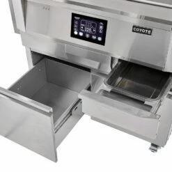 Coyote Stainless Steel Freestanding Pellet Grill, 28-Inch (C1P28-FS) -KICKASS GRILLS Sales c1p36 fs g 07 21